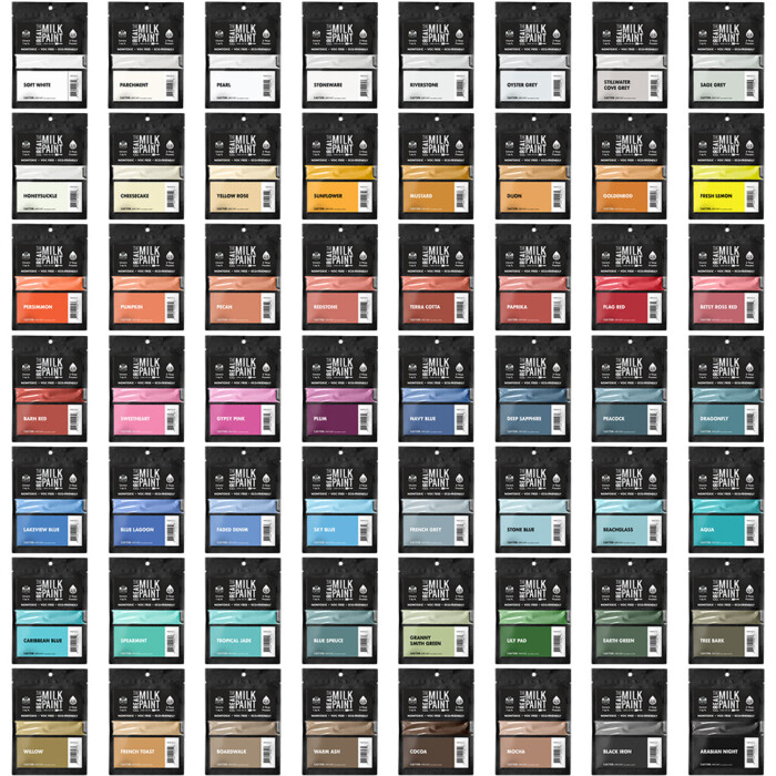 All Milk Paint Colors Sample Bundle