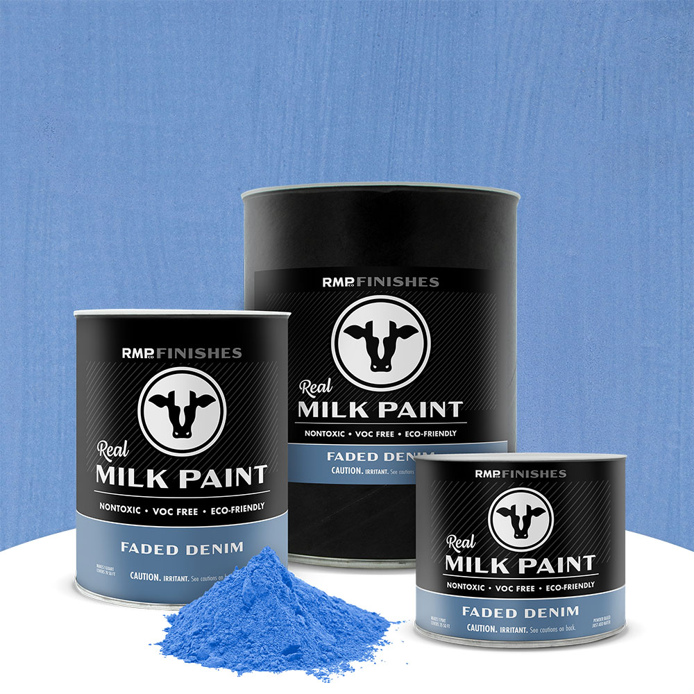 Faded Denim Real Milk Paint