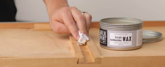 fix stubborn wood drawers with wax