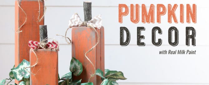 DIY Wooden Pumpkins Tutorial