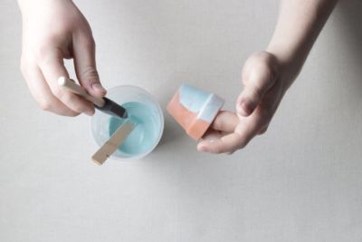 double check the texture and consistency before painting concrete